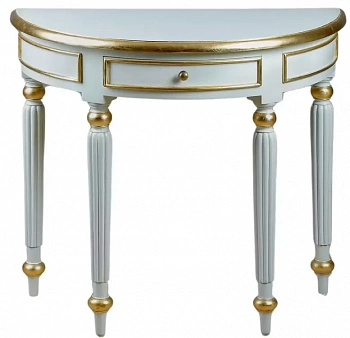 Столик-консоль белый T008 T008 купить в интернет магазине Мебель из массива. Звоните +7 495 961-63-63 Столики консоли Индонезия