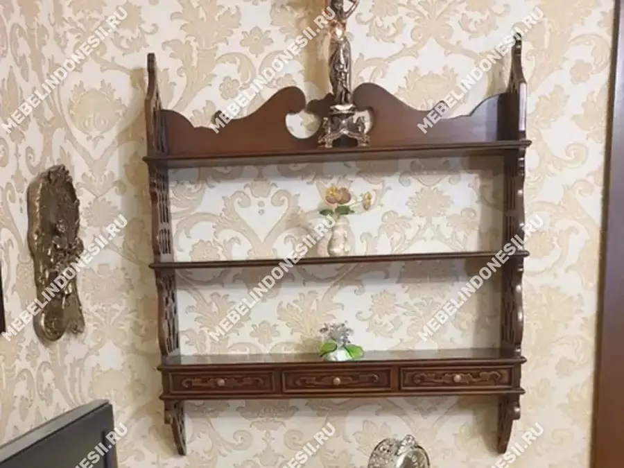 Полка навесная 3х уровневая  